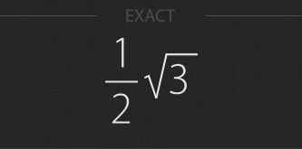 Numeric and exact answers